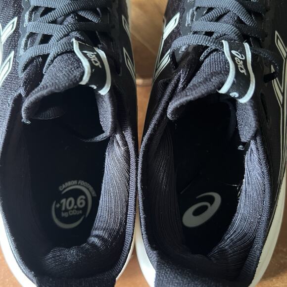 Asics Gel Nimbus 27 Cushioned Black Road Running Shoes Sneakers Women's 9.5 Wide - Picture 14 of 16